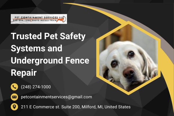 Trusted Pet Safety Systems and Underground Fence Repair